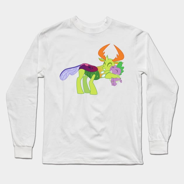 Thorax hugging Spike Long Sleeve T-Shirt by CloudyGlow